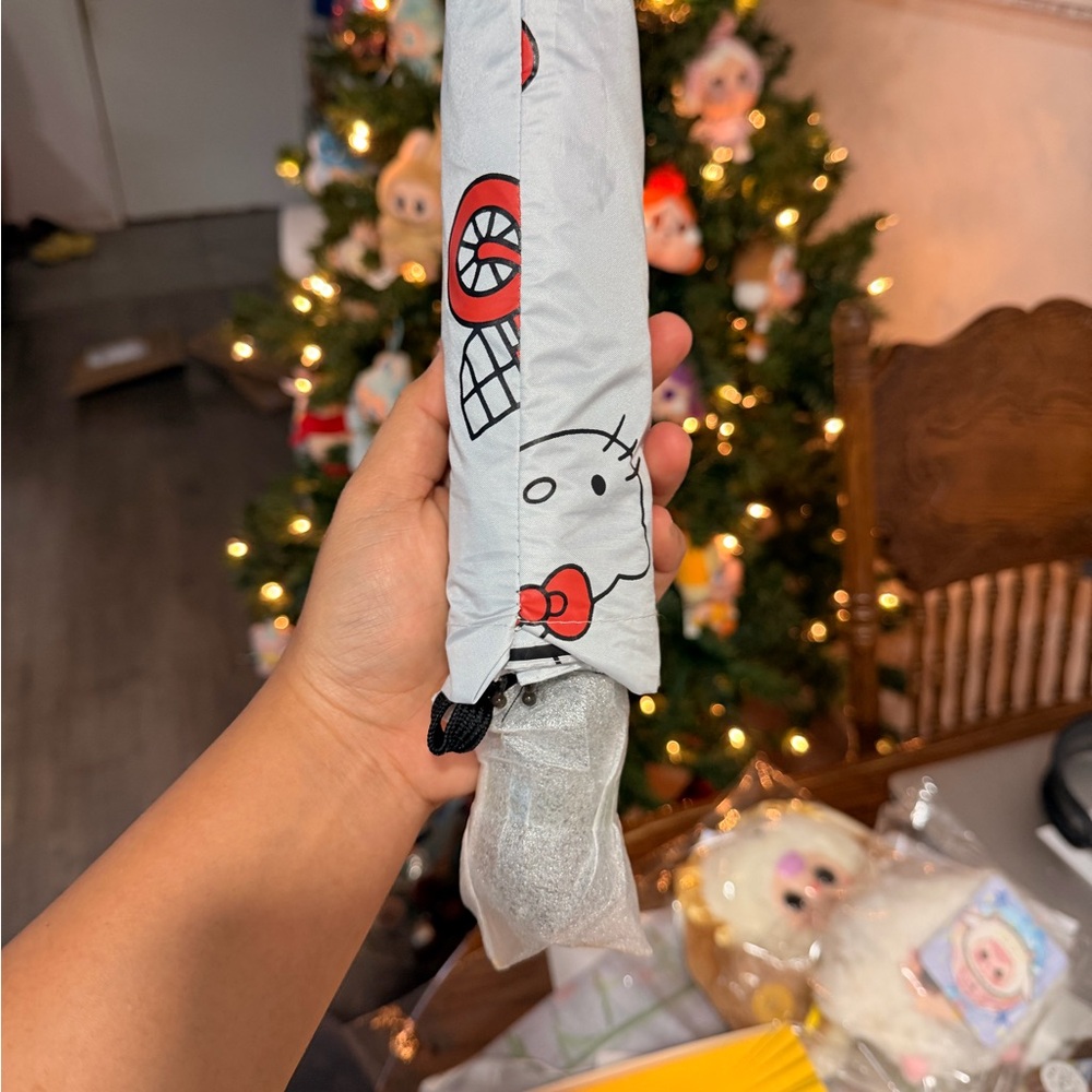 Hello Kitty - white Folding Umbrella - Picture 10 of 10